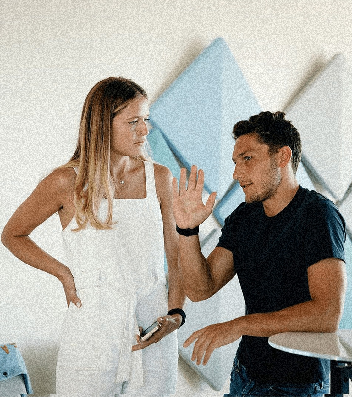 Fred and Sam with Noise